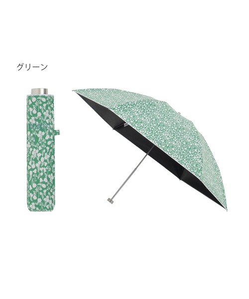 新品★マッキントッシュフィロソフィー★オーバーロック晴雨兼用折りたたみ日傘★花柄 MACKINTOSH PHILOSOPHY 折りたたみ傘 遮光100% 晴雨兼用