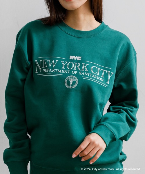 トレーナー スウェット GOOD ROCK SPEED / NYC Tee Green レディース GOOD ROCK SPEED トレーナー スウェット / NYC Tee Green