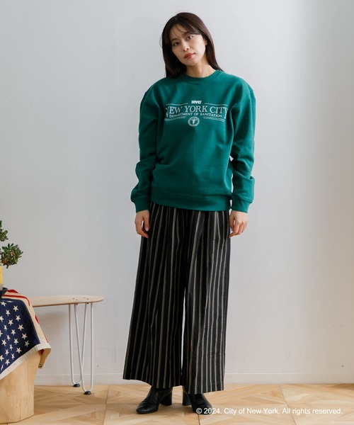 トレーナー スウェット GOOD ROCK SPEED / NYC Tee Green レディース GOOD ROCK SPEED トレーナー スウェット / NYC Tee Green