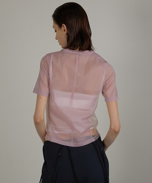 PRANK PROJECT tシャツ アウトシームシアートップ / Outseam