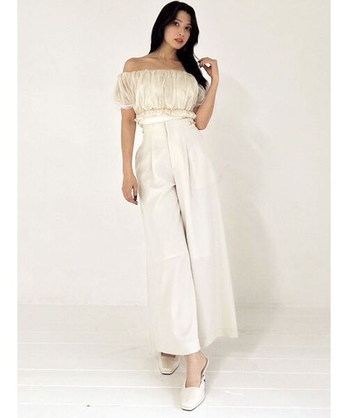 RESEXXY（リゼクシー） パンツ ホースビット付きワイドパンツ