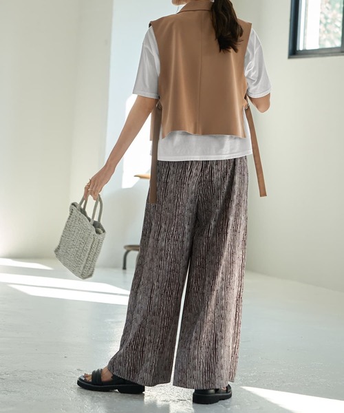 STYLE DELI（スタイルデリ） ベスト ジレ ショートジャケット型ベスト