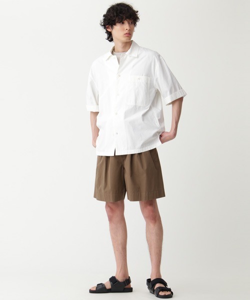 MHL.」 半袖シャツ SMALL ブラウン メンズ : 82460087 : ZOZOTOWN 