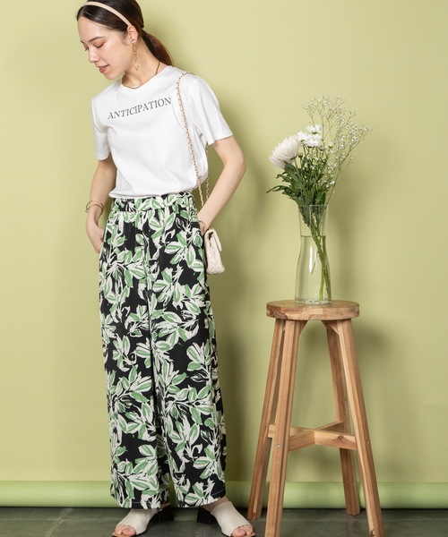 ボタニカルプリントパンツ ボタニカルプリントパンツ｜BIGI online store - ビギ