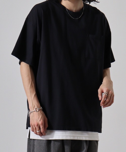 FUNALIVE（ファンアライブ） tシャツ Pigmented oversized pocket T