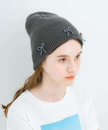 ニット帽 ニットキャップ リボンニットワッチ レディース｜ZOZOTOWN Yahoo!店