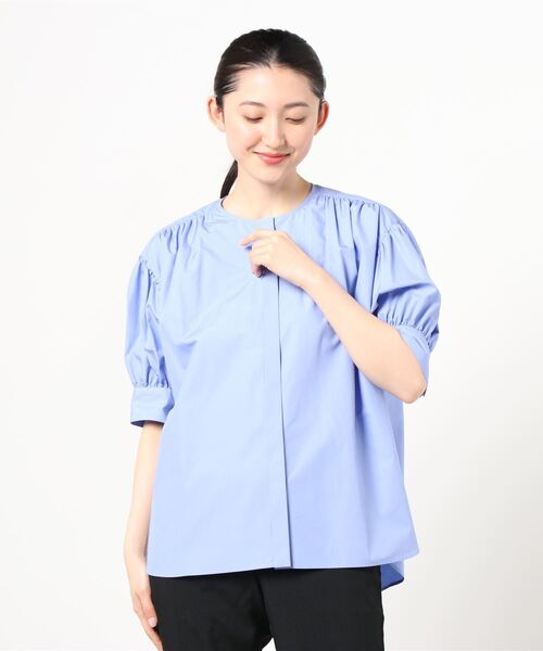 「BEAUTY&YOUTH UNITED ARROWS」 長袖シャツ FREE コバルトブルー レディース UNITED ARROWS 「UNITED ARROWS」 シャツ/ブラウス FREE