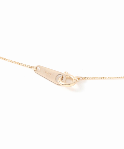 Lilas ネックレス レクタングルオニキスネックレス K10