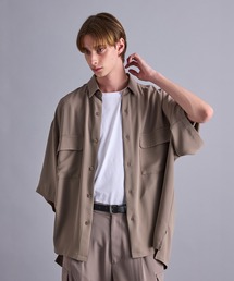 JUNRED（ジュンレッド） シャツ 「 セットアップ対応 」ドレープツイル