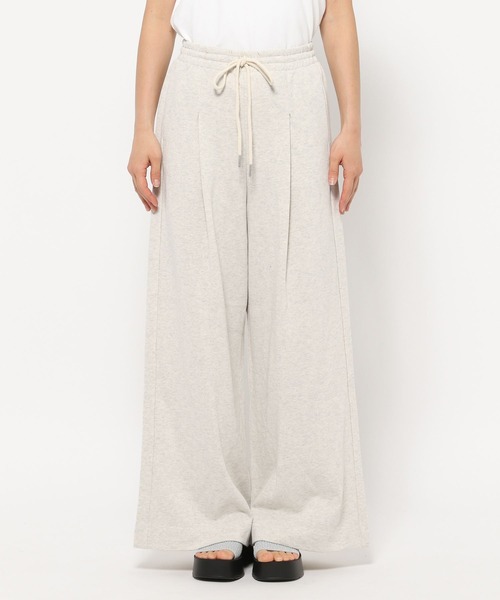 LOWRYS FARM スウェットパンツ ジャージ スウェットワイドパンツ