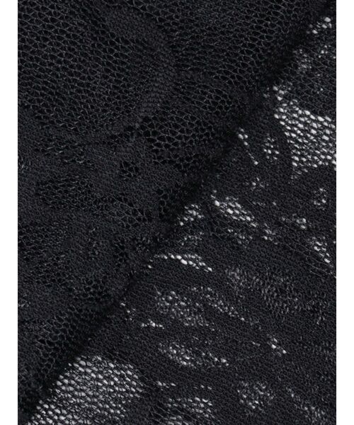 BPN レースアップ 黒 パンツ TWILL]ピンタックストレートパンツ | KOBUNSHA SELECT SHOP