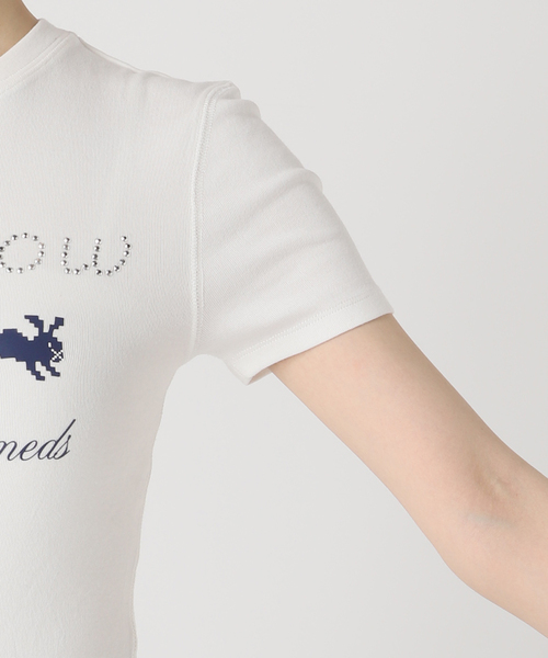 tシャツ 「追加」ピクセルバニーロゴT レディース tシャツ ピクセルバニーロゴT レディース : ZOZOTOWN Yahoo!店