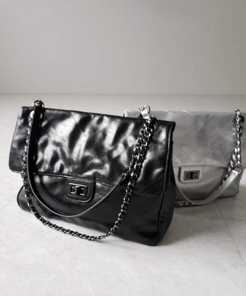 ショルダーバッグ・ポシェット EMMIE POUCH WITH CHAIN org.jpg