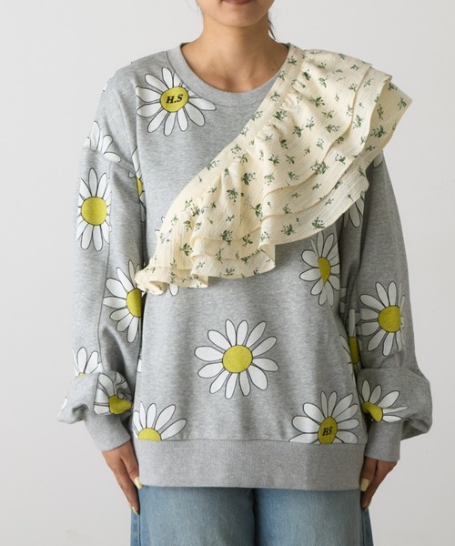 超貴重！新品未使用✳︎ラルフローレン花柄✳︎フリル付✳︎枕カバー2枚 HELLO.SANFRANCISCO（ハローサンフランシスコ） つけ襟 付け襟 「HELLO