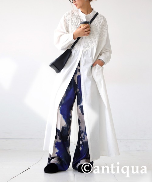 新品未使用　RADIATE カラフルパンツ antiqua パンツ 水彩柄パンツ レディース : ZOZOTOWN Yahoo!店