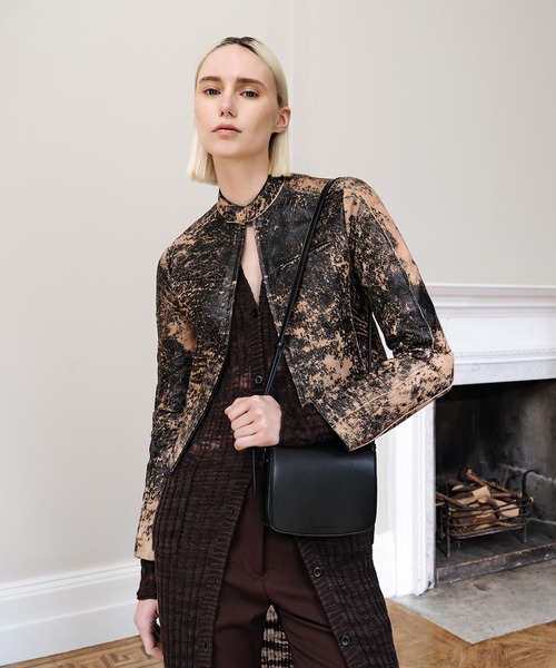 バリー☆BAROQUE RING ショルダーバッグ ブラック ウィメンズ デザイナーズバッグ：ショルダーバッグ、クラッチ
