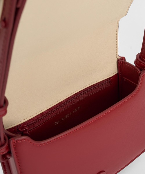 CHARLES ＆ KEITH ショルダーバッグ バッグ ボクシー フロント