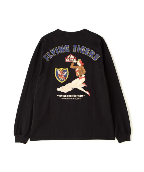 美品　アヴィレックス　 FLYING TIGERS TANKERS MILITARY SHIRT 