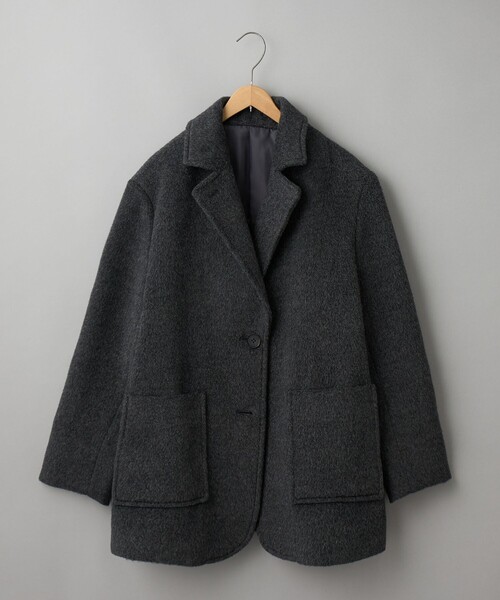 RONEL コート アウター 「VERY1月号掲載」シャギージャケットコート