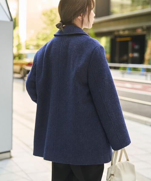 RONEL コート アウター 「VERY1月号掲載」シャギージャケットコート