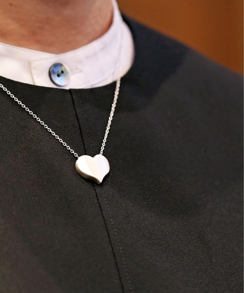 ネックレス vv.jewelry /ハートネックレス L silver925 レディース メンズの画像