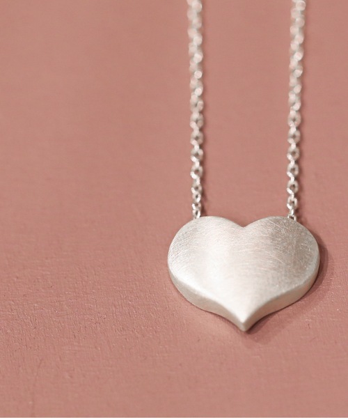ネックレス vv.jewelry /ハートネックレス L silver925 レディース メンズの画像
