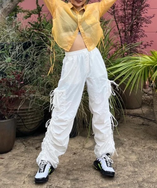 HTH カーゴパンツ ribbon cargo pants レディース : ZOZOTOWN