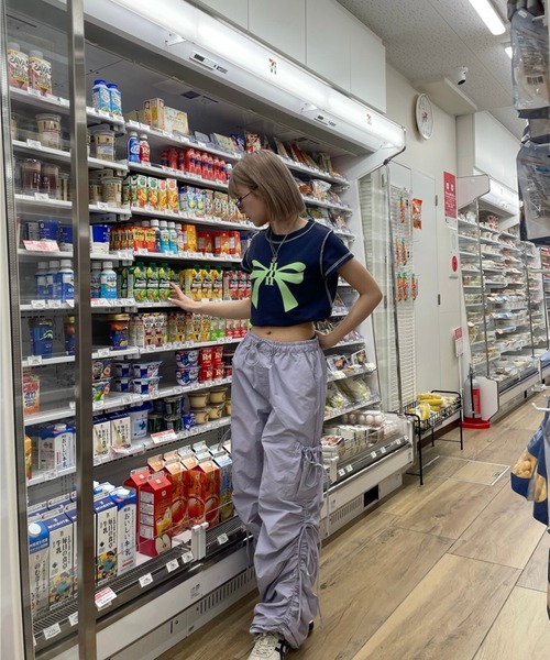 HTH カーゴパンツ ribbon cargo pants レディース : ZOZOTOWN