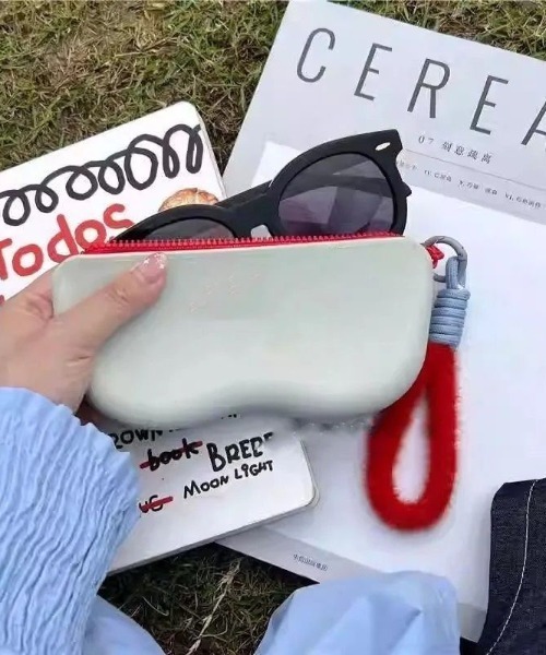 DIAVEL 伊達メガネ メガネ 眼鏡 「新色追加」ソフト眼鏡ケース