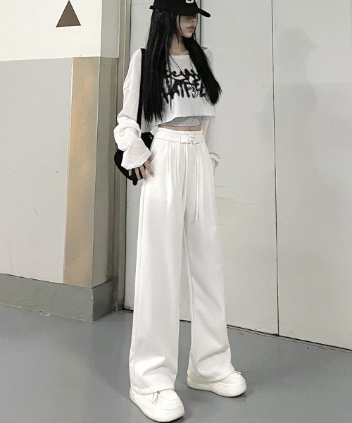 gossip!ロサンゼルス スウェットパンツ ジャージ レースアップ