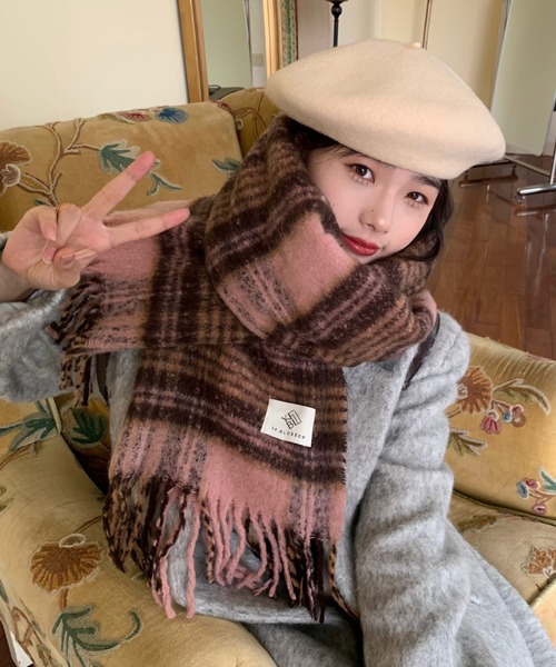 HALEY PESCA マフラー ストール HALEY PESCA/カラフルボリューム