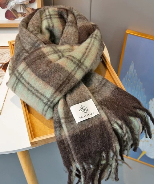 HALEY PESCA マフラー ストール HALEY PESCA/カラフルボリューム