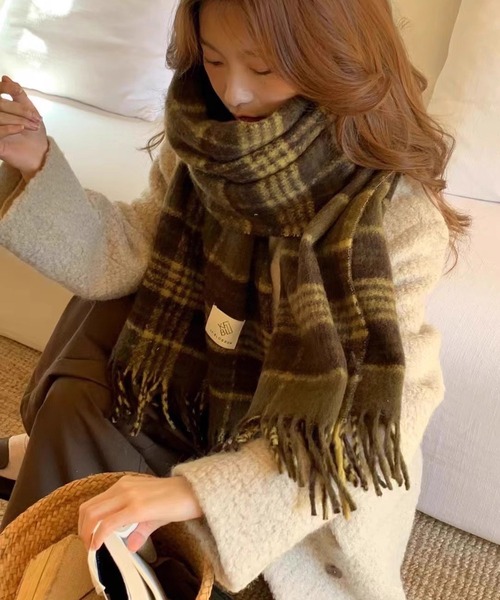 HALEY PESCA マフラー ストール HALEY PESCA/カラフルボリューム