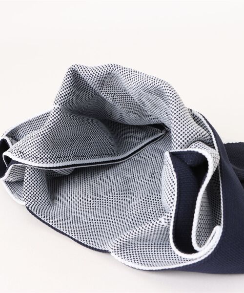 VIBGYOR ハンドバッグ FReePLACe/くま リボン柄ニットバッグ 12302