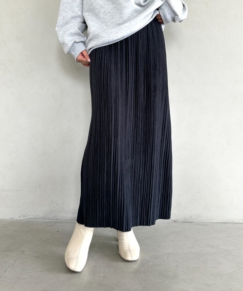 スカート ベロアIラインロングスカート : ZOZOTOWN Yahoo!店 - 通販