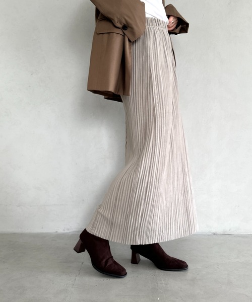 スカート ベロアIラインロングスカート : ZOZOTOWN Yahoo!店