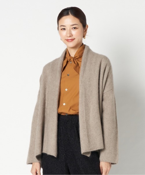 ニット セーター RACCOON SHORT GOWN CARDIGAN レディース ニット RACCOON SHORT GOWN CARDIGAN レディース