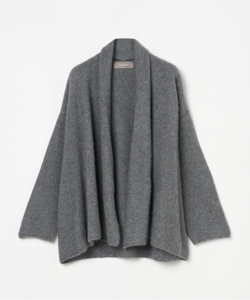 ニット セーター RACCOON SHORT GOWN CARDIGAN レディース