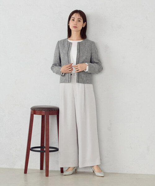 限定価格【タグ付き】D ラメツイード ジャケット/パンツ セット 限定価格【タグ付き】D ラメツイード ジャケット/パンツ セット 【公式