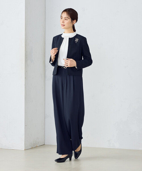 COMME CA ISM（コムサイズム） スーツ 「セットアップ対応」ラメ