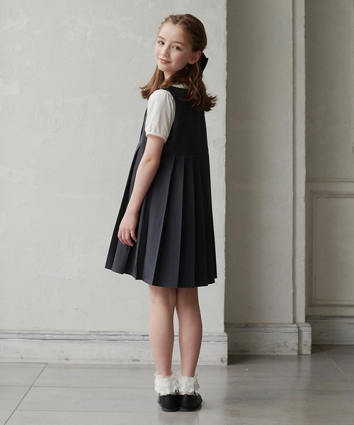 DRESCCO（ドレスコ） ワンピース スクエアネックサイドボタン