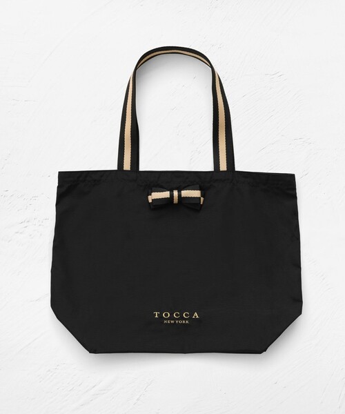 TOCCA エコバッグ BICOLOR RIBBON ECOBAG : ZOZOTOWN Yahoo!店