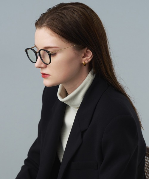 NUEF 黒縁メガネ　ユニセックス対応 NUEF 伊達メガネ メガネ 眼鏡 ユニセックス対応/NUEF/soixante-sept67