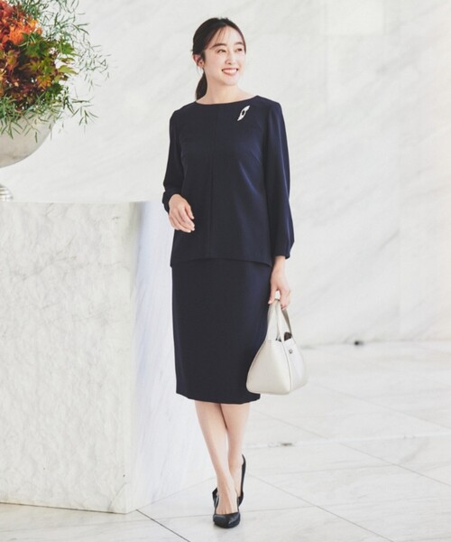 マタニティ　フォーマル　セットアップ　Sサイズ　パンツ　ペプラム　Sサイズ 結婚式・パーティードレス】ペプラムデザインブラウス＋ワイド