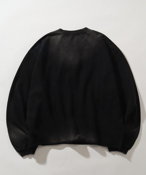 CORPUS SELECT トレーナー スウェット 「BLACK AIR/ブラックエアー」裏