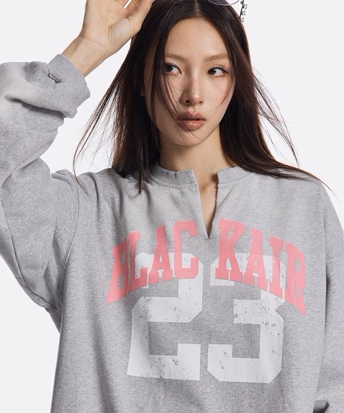 CORPUS SELECT トレーナー スウェット 「BLACK AIR/ブラックエアー」裏