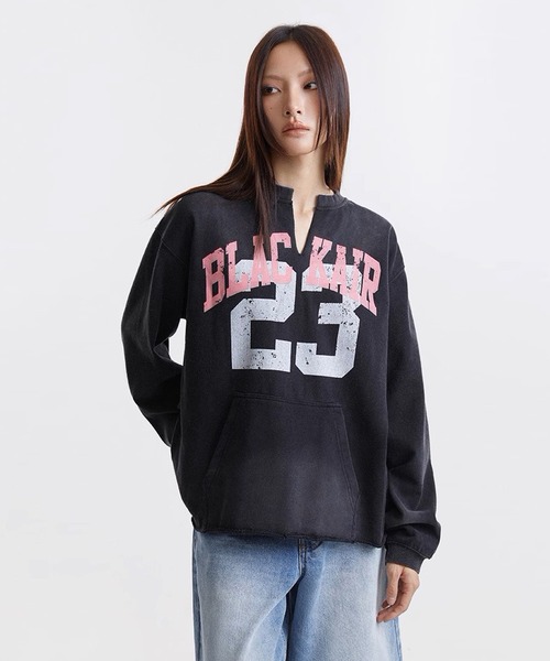 CORPUS SELECT トレーナー スウェット 「BLACK AIR/ブラックエアー」裏