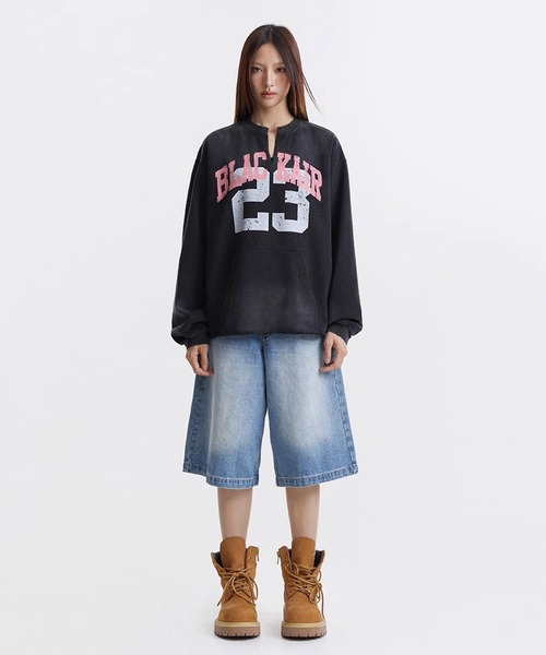 CORPUS SELECT トレーナー スウェット 「BLACK AIR/ブラックエアー」裏