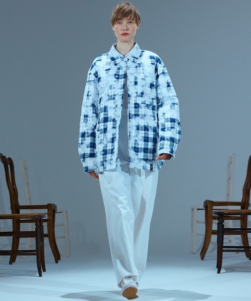 DOUBLE STANDARD CLOTHING コート アウター ダメージチェック