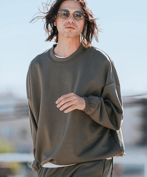 CAMBIO（カンビオ） tシャツ mlt5029-裾絞りポンチルーズシルエット